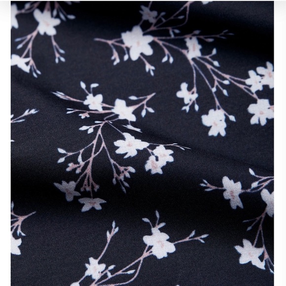 7 Diamonds Mens 4 Way Stretch Short Sleeve Button Up Shirt Floral Size Small - Picture 7 of 7